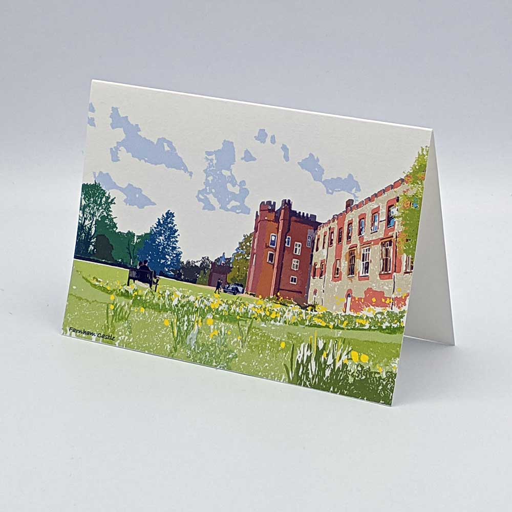 Farnham greetings card - pack of six