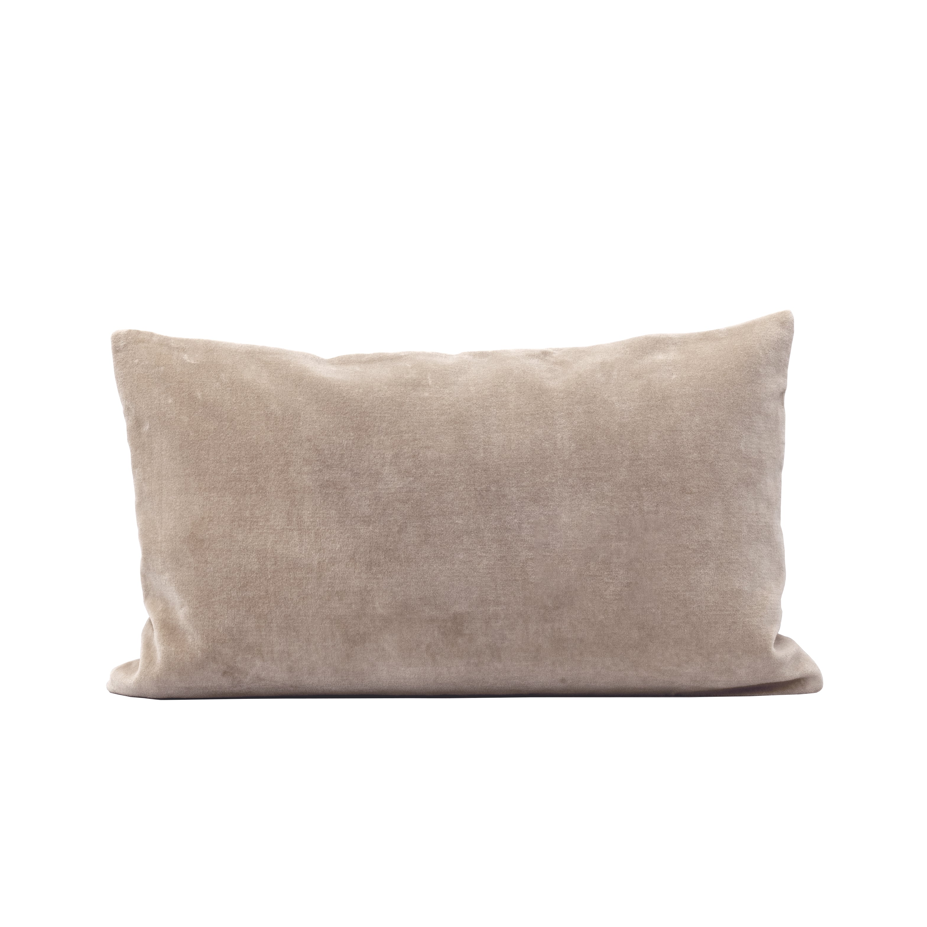 Velvet cushion - Taupe