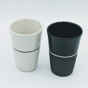 Porcelain Beaker - black