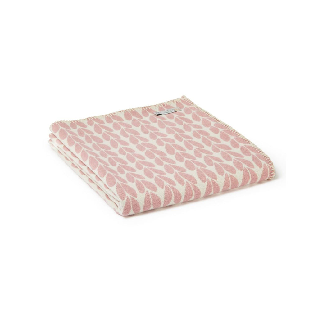 Cotton Throw - Sycamore Dusky Pink