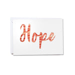Hand-cut greetings cards of good cheer - Hope - Clare Laughland at Home 